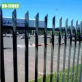 Fence palizzata in acciaio di sicurezza galvanizzata